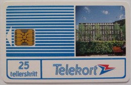 NORWAY - Telegraph - SI4 Chip - 25 Units - Mint Perfect - RR - Noorwegen