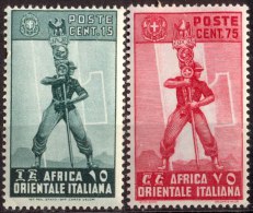 ITALIA - ITALY - AFRICA ORIENTALA ITALIANA - LEGIONARIO -  MNH/MLH - 1938 - Eastern Africa