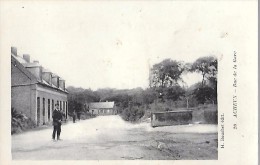 ACHEUX - Rue De La Gare - Le Chef De Gare - Acheux En Amienois