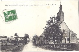 Cpa - Chateauponssac - Chapelle De Notre Dame De Toute Bonté ( En L´état ) - Chateauponsac