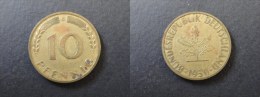 1950 G - 10 PFENNIG - ALLEMAGNE - GERMANY - 10 Pfennig