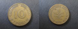 1950 D - 10 PFENNIG - ALLEMAGNE - GERMANY - 10 Pfennig