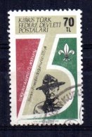 Cyprus (Turkish) - 1982 - 70l 75th Anniversary Of Boy Scout Movement - Used - Usati