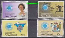 New Zealand 1983 Commonwealth Day 4v ** Mnh (20373) - Neufs