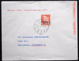 Denmark 1961 Letter Minr.370  Århus 4.   23-8-1961 ( Lot 5719 ) - Cartas & Documentos