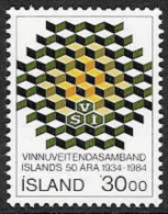 Iceland 1984 MNH/**/postfris/postfrisch Michelnr. 621 - Nuevos