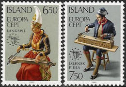 Iceland 1985 MNH/**/postfris/postfrisch Michelnr. 632-633 Europa Cept - Nuevos