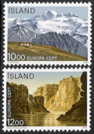 Iceland 1986 MNH/**/postfris/postfrisch Michelnr. 648-649 Europa Cept - Unused Stamps