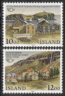Iceland 1986 MNH/**/postfris/postfrisch Michelnr. 650-651 - Neufs