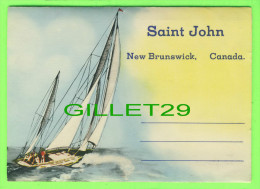 SAINT JOHN, NEW BRUNSWICK - FOLDER, CARNET SOUVENIRS, 16 PHOTOS - - St. John