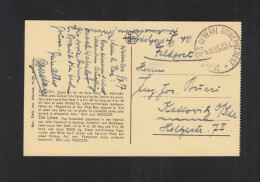 Carte Postale Deutsches General Gouvernement 1917 - Armée Allemande