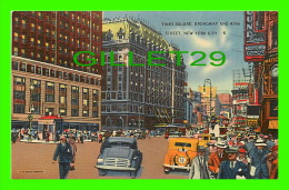 NEW YORK CITY, NY - TIMES SQUARE BROADWAY AND 43rd STREET - TICHNOR BROS INC - - Time Square