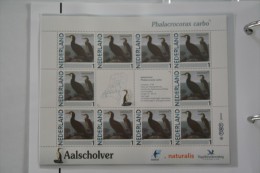Persoonlijk Zegel Thema Birds Vogels Oiseaux Pájaro Sheet AALSCHOLVER Cormorant 2011-2014 Nederland - Unused Stamps