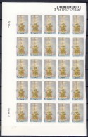 FEUILLE D'ORIGINE   25 Timbres AUTOADHESIFS N° 829a Monet - Unused Stamps