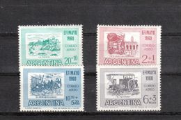 Argentine YT PA 70/3 * : Exposition Philatélique - 1960 - Poste Aérienne