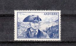 Andorre YT 137 * : Viguier - 1948 - Nuovi