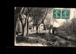 84 MAZAN Pont Sur L'Auzon, Ed Brun 1, 1911 - Mazan