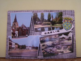 BARLIN (PAS DE CALAIS) CARTE MULTI-VUES. - Barlin