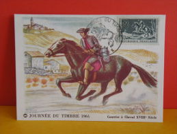 FDC- Carte Maxi, Journée Du Timbre 1964 - Arles - 14.3.1964 - 1er Jour, Coté 4 € - 1960-69