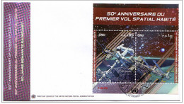 FDC 12-04-2011 - ONU GENEVE - 50th Anniversary Of Human Space Flight - FDC
