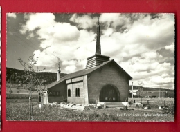 BXB-12  Les Verrières, Val De Travers, Eglise Catholique. Cachet 1957 - Les Verrières