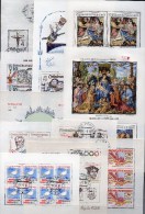 Block-Lot CSSR O 38€ Motiv Buch-Kunst Taube Luther Bloque Hojitas M/s History Blocs Topic Sheets Bf Tschechoslowakei CSR - Collections, Lots & Series