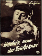 Illustrierte Film-Bühne  -  "Nachts, Wenn Der Teufel Kam" -  Mit Claus Holm  -  Filmprogramm Nr. 3904 Von Ca. 1957 - Magazines