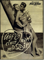 Illustrierte Film-Bühne  -  "Auf Einer Insel Mit Dir" -  Mit Esther Williams  -  Filmprogramm Nr. 1038 Von Ca. 1948 - Revistas