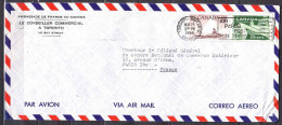 Lettre  De TORONTO  Le 24 MAR 1958 Affranchie  Avec 2 Timbres  Pour PARIS Par Avion De AMBASSADE De FRANCE Au CANADA - Covers & Documents