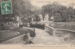 MONTELIMAR (Drôme) - Terrasse Du Jardin Public - Animée - Montelimar