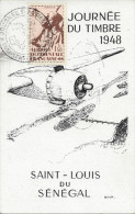 ⭐ Sénégal - Journée Du Timbre 1948 ⭐ - Cartas