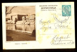 Ilustrated Stationery - Kraljevica / Stationery Sent From Kraljevica To Zagreb 1938. - Other & Unclassified