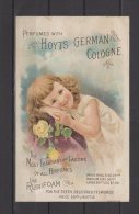 Hoyt's German Cologne - Perfumed Calendar 1891 - " Fragrant & Lasting "   -  " Use Rubifoam ... " - Vintage (until 1960)