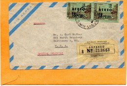 Argentina 1963 Cover Mailed To USA - Briefe U. Dokumente