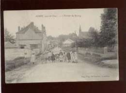 41 Morée L'entrée Du Bourg édit. Du Cachet Animée Enfants Femmes Poussette Landau - Moree