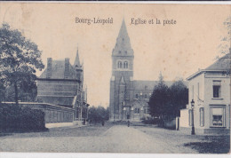 BOURG-LEOPOLD : église Et La Poste - Leopoldsburg