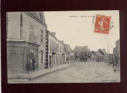 56 Gourin Avenue De La Gare édit. Le Moal Animée , Café Bureau De Tabac - Gourin