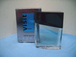 AZZARO " VISIT" FOR MEN MINI EDT 7 ML LIRE ET VOIR!!! - Miniatures Men's Fragrances (in Box)