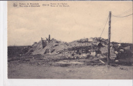 BIXSCHOOTE / BIKSCHOTE : Ruines De L'église - Langemark-Poelkapelle