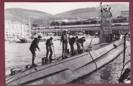 PHOTO - BATEAU - 240315 GUERRE - SOUS MARIN S636 ARGONAUTE - 66 PORT VENDRES STUDIO SANCHEZ  B - Sous-marins