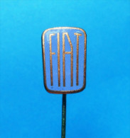 FIAT - Italy Car (  Vintage Enamel Pin ) Badge Truck Camion LKW Automobile Auto Autos Anstecknadel Distintivo Italia - Fiat