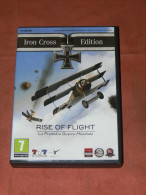 MILITARIA GUERRE WWI 1914/18 /  IRON CROSS EDITION / 4 AVIONS   BIPLAN  SIMULATEUR DE COMBAT AERIEN - Aviation