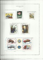 ITALY REPUBLIC ITALIA REPUBBLICA YEAR ANNATA NUOVA 1984 MNH COMPRESI I FOGLI MARINI - Années Complètes