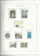 ITALY REPUBLIC ITALIA REPUBBLICA YEAR ANNATA NUOVA 1989 MNH COMPRESI I FOGLI MARINI - Full Years