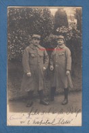 CPA Photo - BLAIN - 2 Poilus Bléssés Dont 1 Du 63e Régiment , à L'Hopital Temporaire - 29 Mars 1916 - WW1 - RARE - Blain