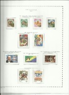 ITALY REPUBLIC ITALIA REPUBBLICA YEAR ANNATA NUOVA 1994 MNH COMPRESI I FOGLI MARINI - Full Years