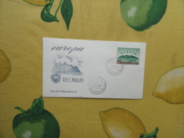 20.10.1961 Busta Primo Giorno FDC  Capitolium  EUROPA CEPT Da L. 500 - Covers & Documents