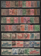 96 Timbres Différents Oblitérés De Tunisie (ex Colonie Et République De Tunisie) - Used Stamps