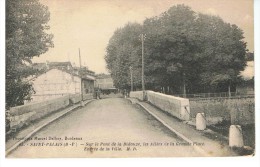 SAINT PALAIS - Sur Le Pont De La Bidouze, Les Allées De La Grande Place - Entrée De La Ville - MD 45 - Non écrite -Tbe - Saint Palais