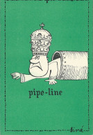 CPSM SINE CARICATURE RELIGION PIPE LINE SERIE SUR LES PAPES - Sine